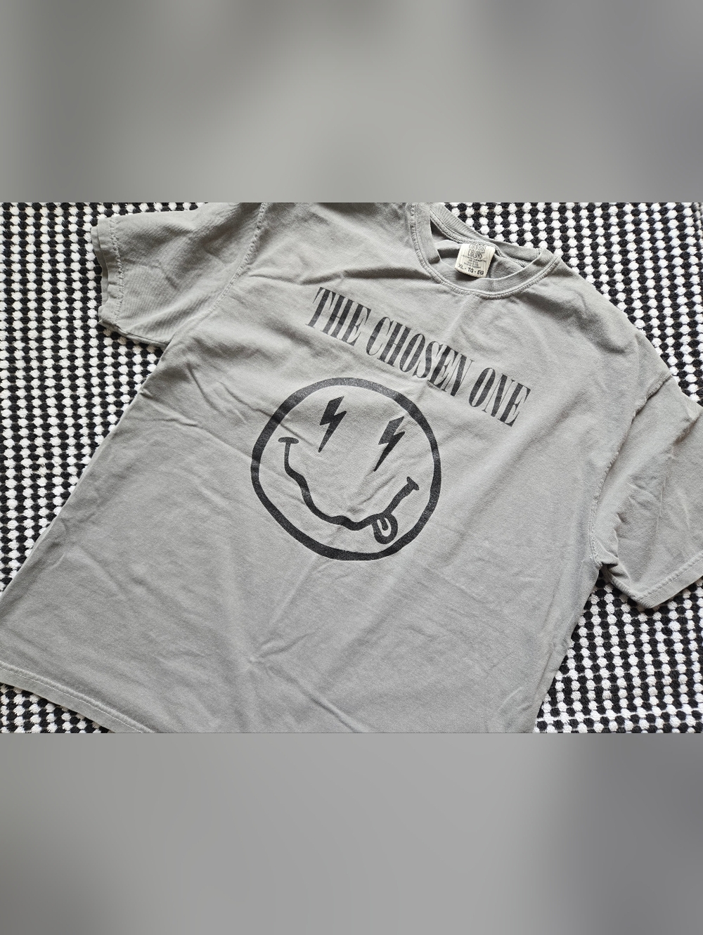 Comfort Colors Light Gray Graphic Tee